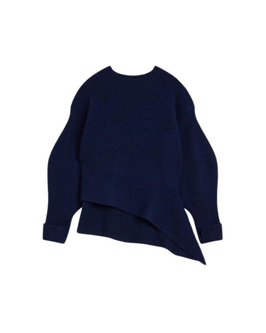 Givenchy Asymmetrische Trui in het Blue