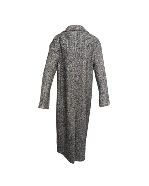 Tagliatore Gray Single-Breasted Coats