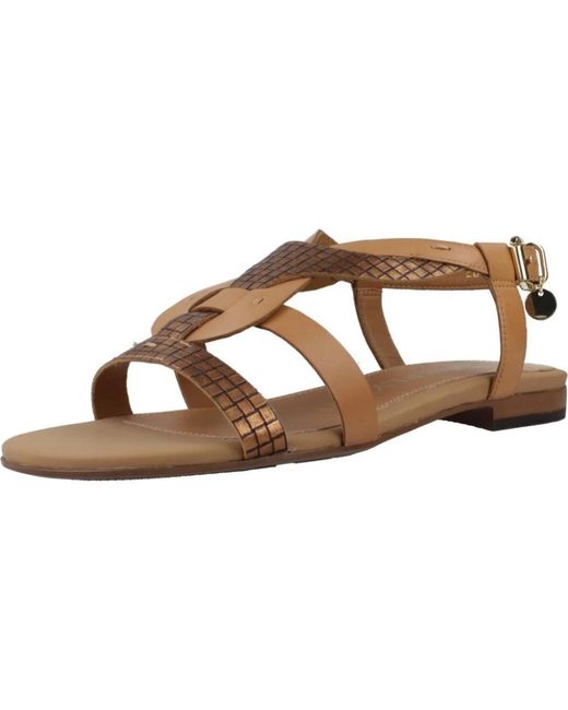 Flat Sandals Stonefly en coloris Brown