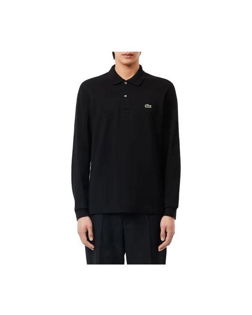 Lacoste Black Polo Shirts for men