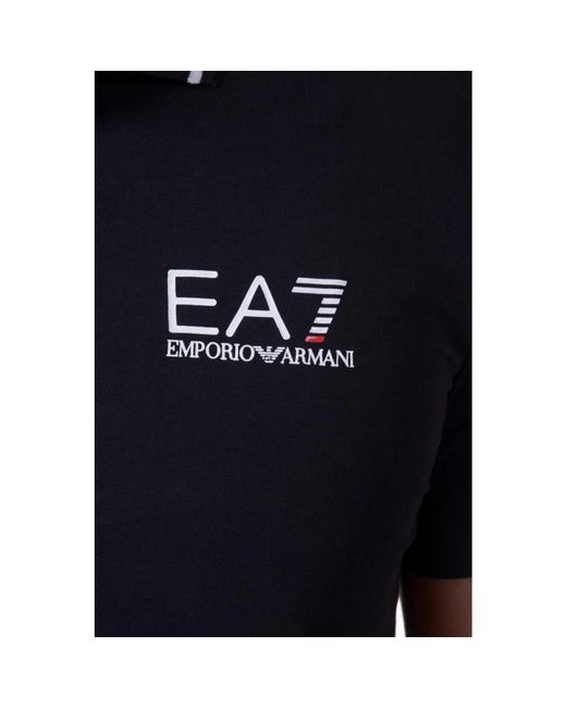 EA7 Polo shirts in Black für Herren