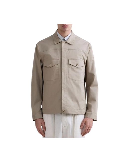 Replay Brown Light Jackets for men