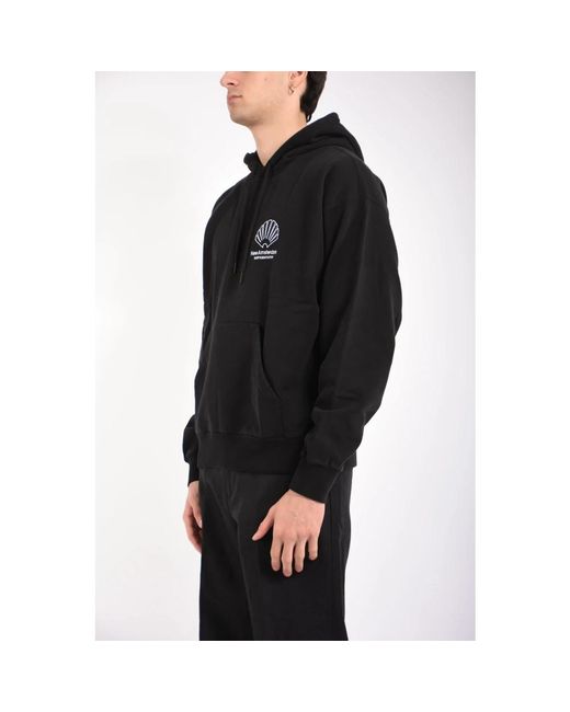New Amsterdam Surf Association Black Hoodies for men