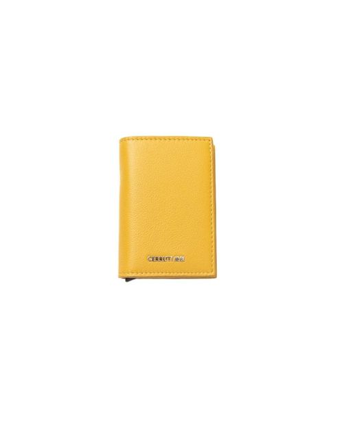 Wallets & Cardholders di Cerruti 1881 in Yellow da Uomo