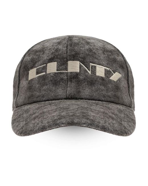 Rick Owens Accessoires ,Grijs ,Katoen Baseball Cap in het Gray