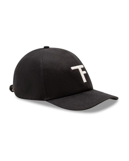 Caps di Tom Ford in Black da Uomo
