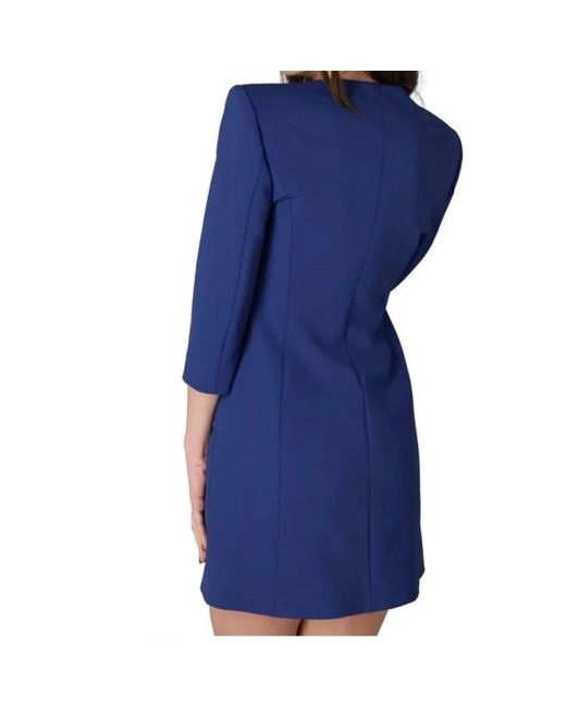 Blugirl Blumarine Blue Short Dresses