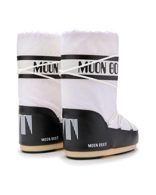Moon Boot White Winter Boots for men