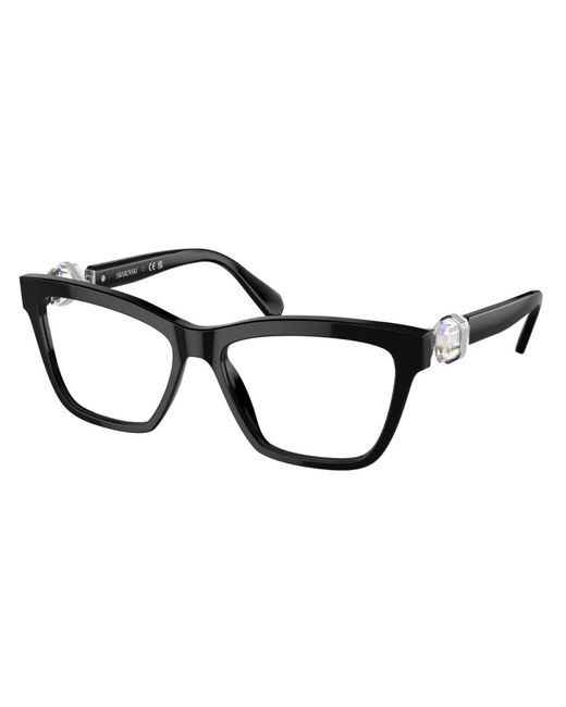 Glasses di Swarovski in Black