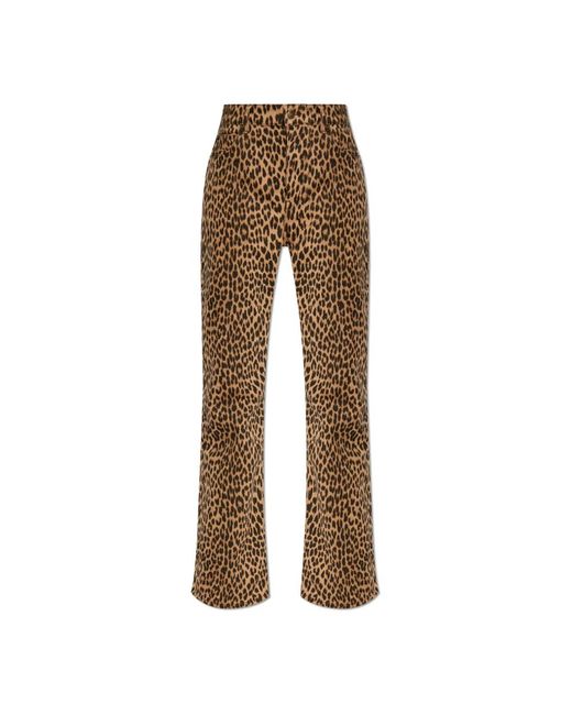 Zadig & Voltaire Straight Trousers in het Brown