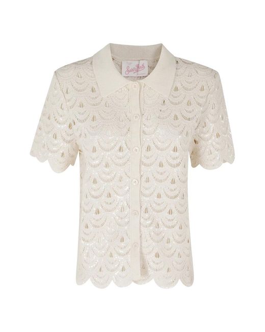 Mc2 Saint Barth White Shirts