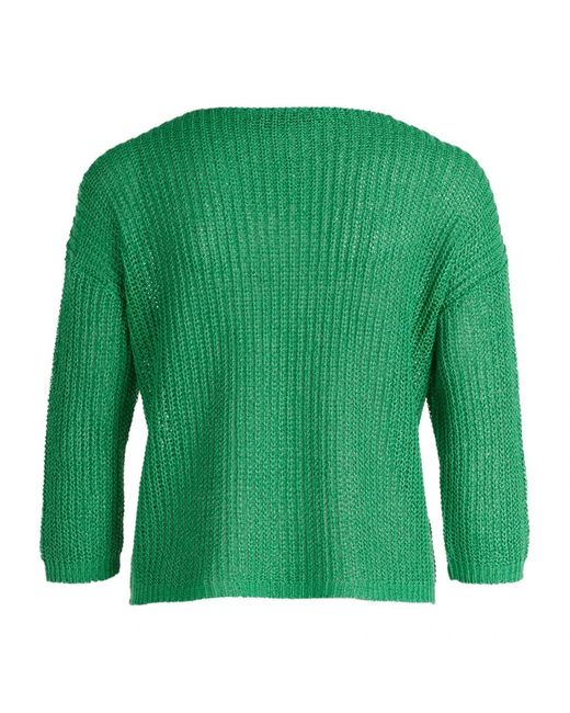 Betty Barclay Green Basic-Strickpullover