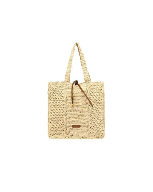 Gianni Chiarini Metallic Shopping Bags