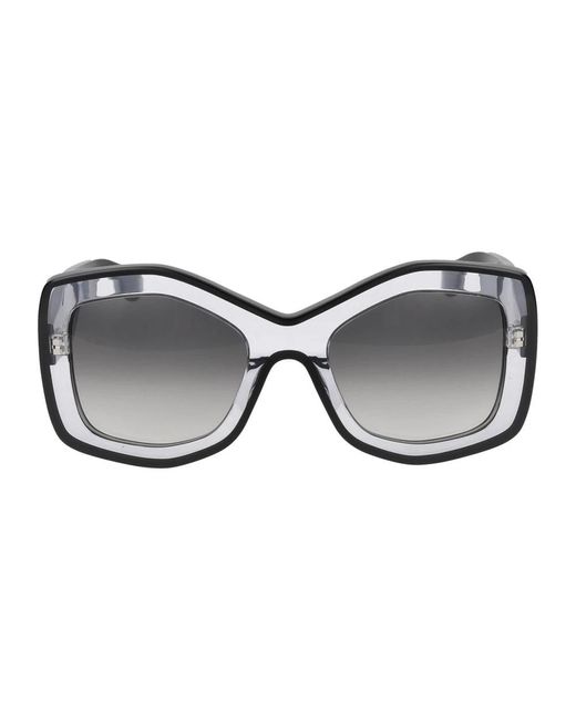 Alaïa Gray Sunglasses