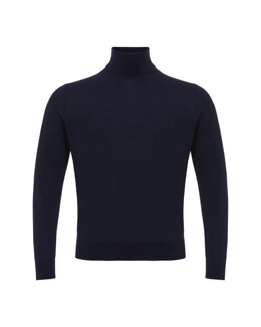 Knitwear > turtlenecks Colombo pour homme en coloris Blue