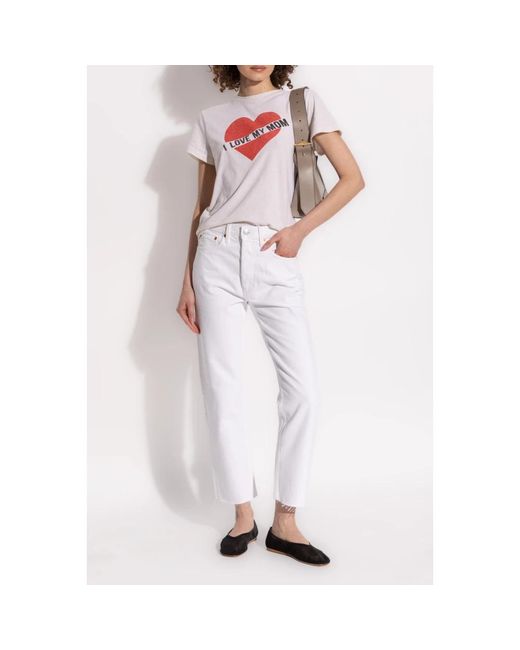 Re/done White Levis