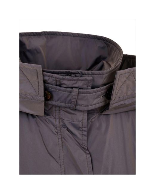 Moorer Jassen ,Blauw ,Bastet-Amc V2493 Grijze Jas Voor in het Purple