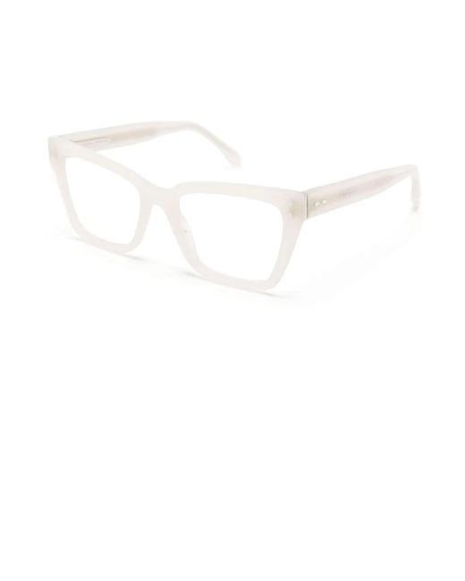 Isabel Marant White Glasses