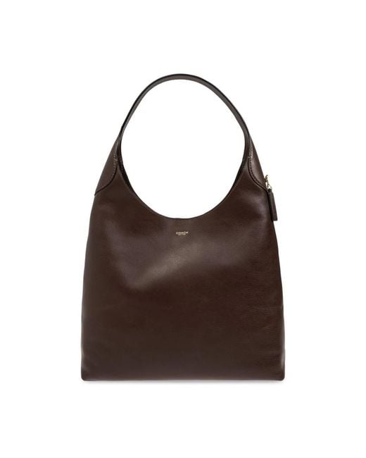 COACH Brown Shoulder Bag Brooklyn 39