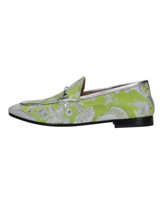 Fabi Green Loafers