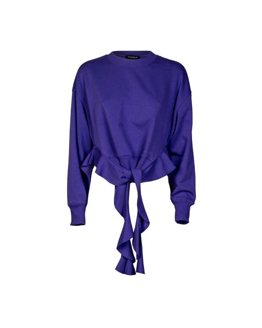 Dondup Blue Stylische sweatshirts für täglichen komfort
