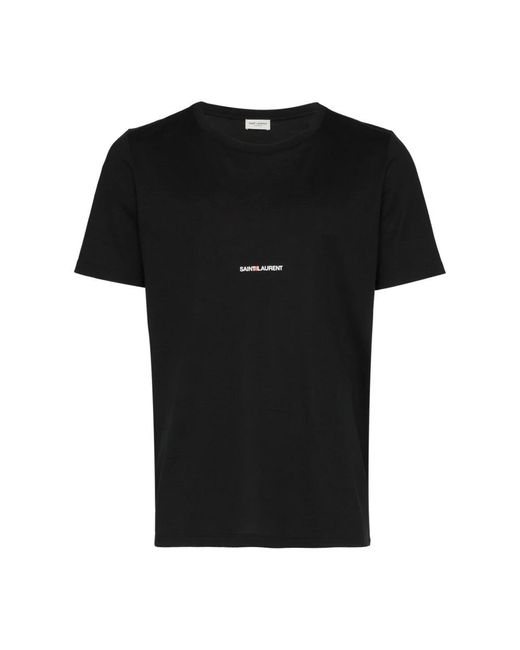 Saint Laurent Black T-Shirts for men