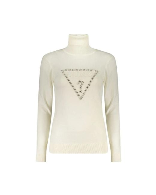 Guess Turtlenecks in het White