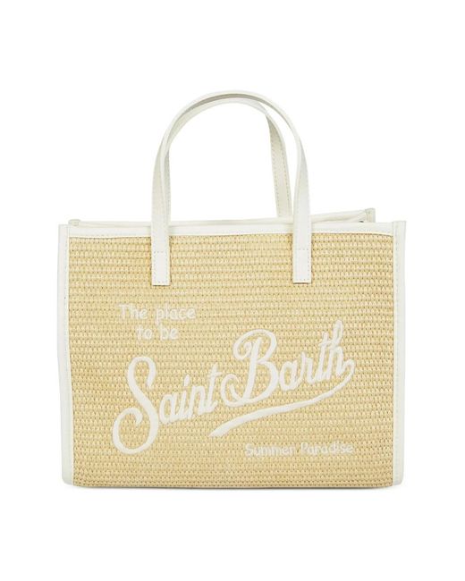 Mc2 Saint Barth Natural Shopping Bags
