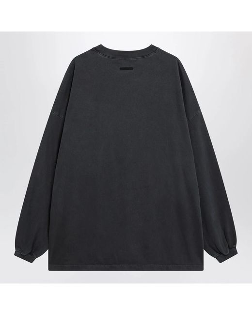 Fear Of God Black Long Sleeve Tops for men