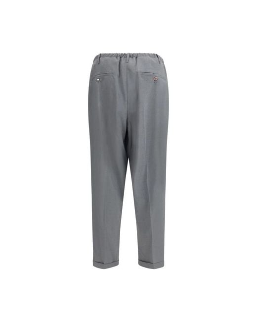 Slim-Fit Trousers di Magliano in Gray da Uomo