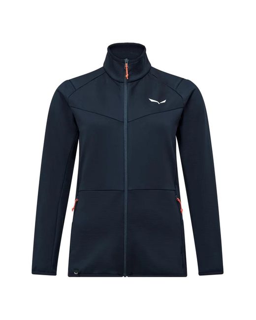Fleece Jackets Salewa de color Blue