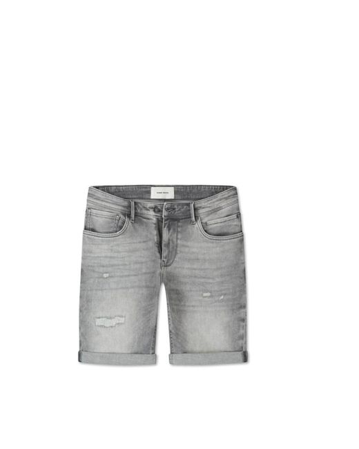 Pure Path Steve Skinny Fit Shorts Hellgrau in Gray für Herren
