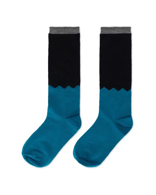 RED Valentino Blue Socks