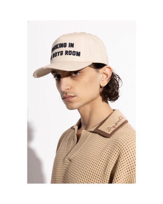Caps di DSquared² in White da Uomo
