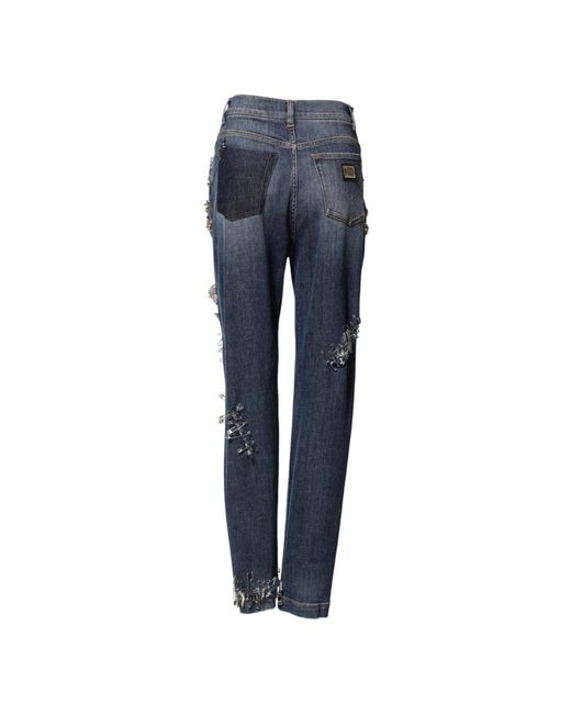 Dolce & Gabbana Blue Slim Fit Jeans