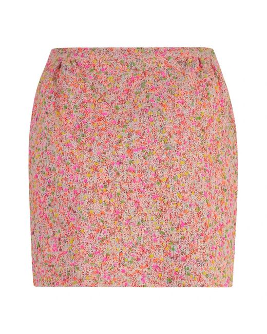 St. John Red Short Skirts