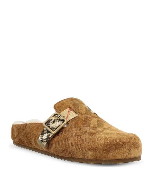 Burberry Brown Slippers