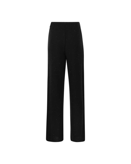 Fabiana Filippi Black Wide Trousers