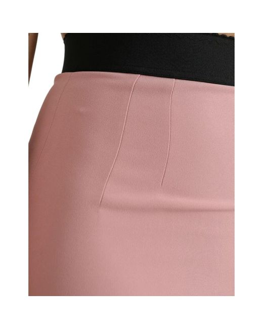 Skirts > pencil skirts Dolce & Gabbana en coloris Pink
