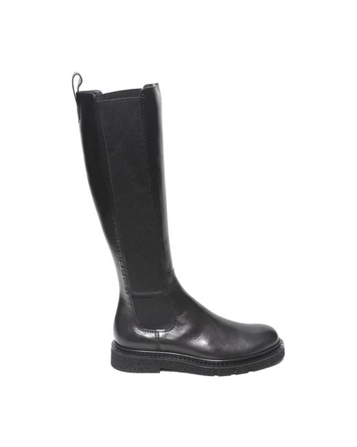 Guglielmo Rotta Black High Boots