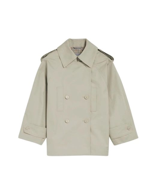 Balenciaga Gray Trench Coats