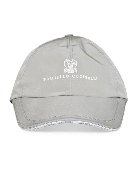 Brunello Cucinelli Gray Hats & Caps for men
