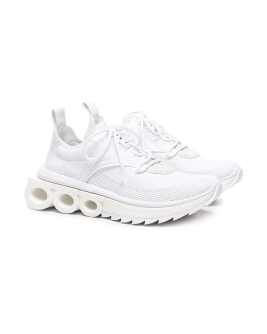 Ferragamo White Sneakers