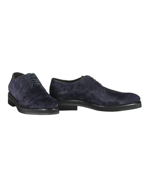 Moorer Blue Dress Shoes for men