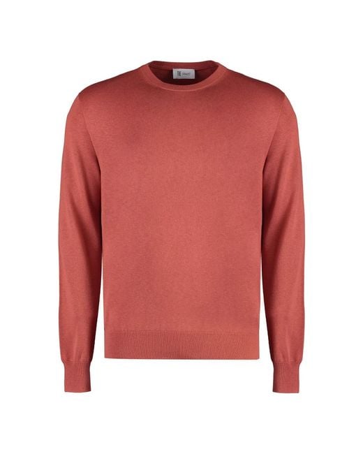 Round-Neck Knitwear THE (Alphabet) pour homme en coloris Red