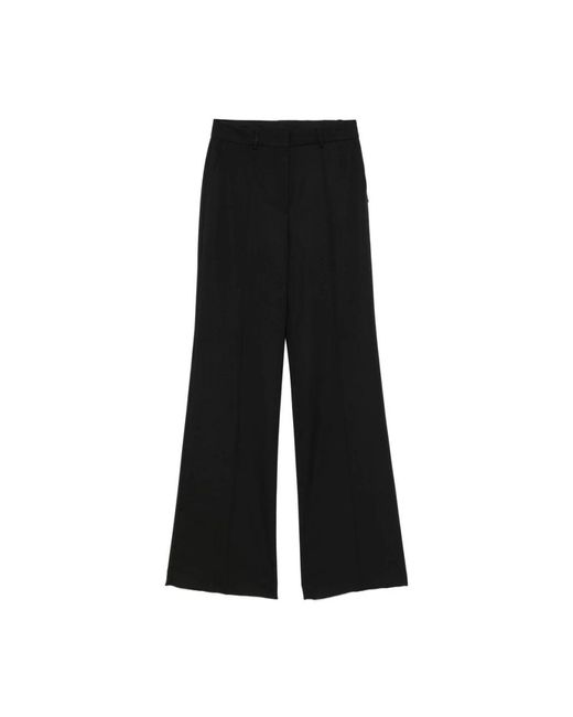 Wide Trousers Sportmax de color Black