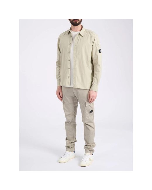 C P Company Natural Casual Shirts for men