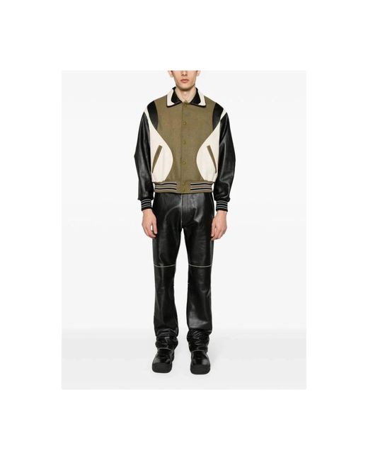 ANDERSSON BELL Green Bomber Jackets for men