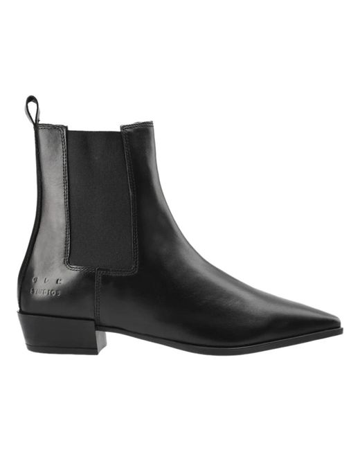 COPENHAGEN Black Cowboy & Biker Boots