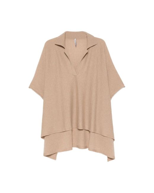 V-Neck Knitwear Liviana Conti en coloris Natural